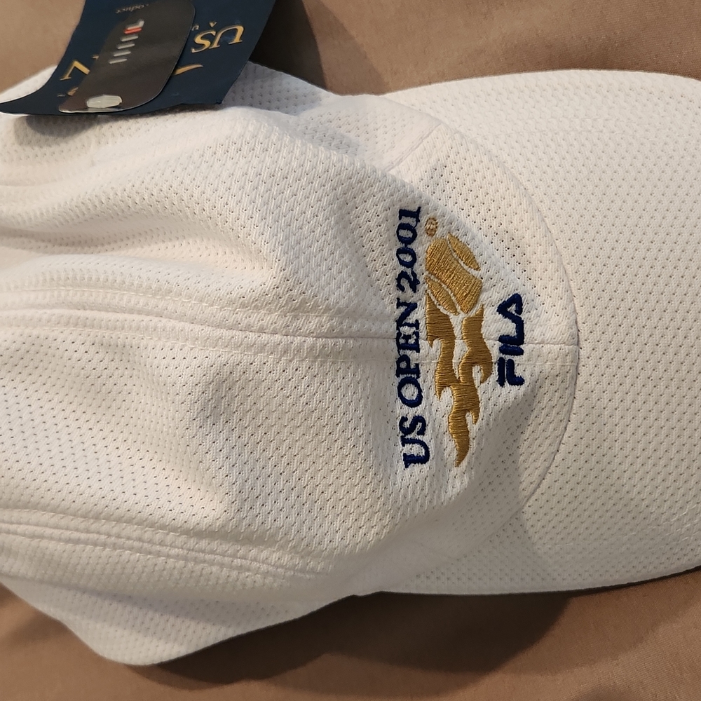 NWT US OPEN 2001 FILA CAP